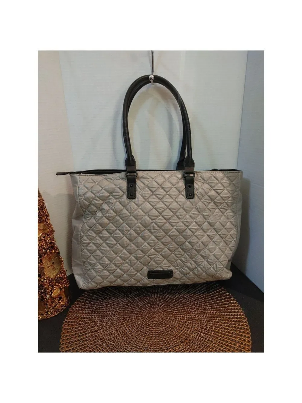 Steve Madden Quilted Nylon Overnighter